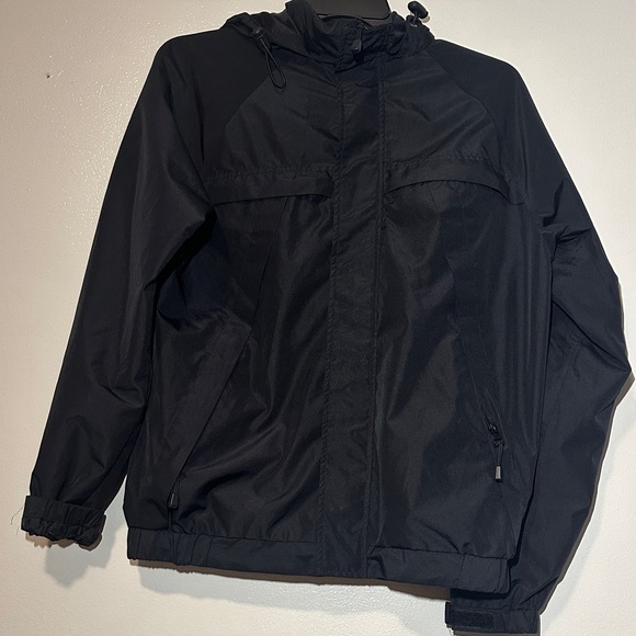 Gander Mountain Black Windbreaker Jacket - Picture 6 of 9
